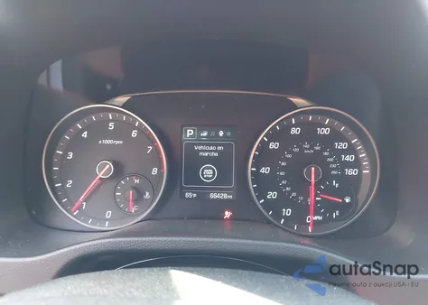 2018 Hyundai Elantra Sport from USA, damaged, VIN KMHD04LB0JU702069